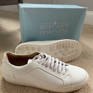 **NEW** Mercanti Fiorentini relax sneakers (white) size 11 mens